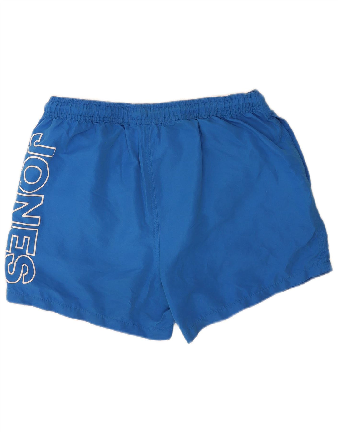 Jack & Jones Mens Graphic Swimming Shorts XL  Blue Polyester