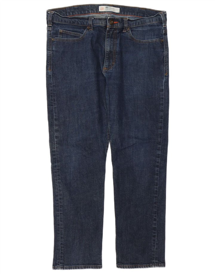 Lee Mens Tapered Slim Jeans W36 L28 Blue