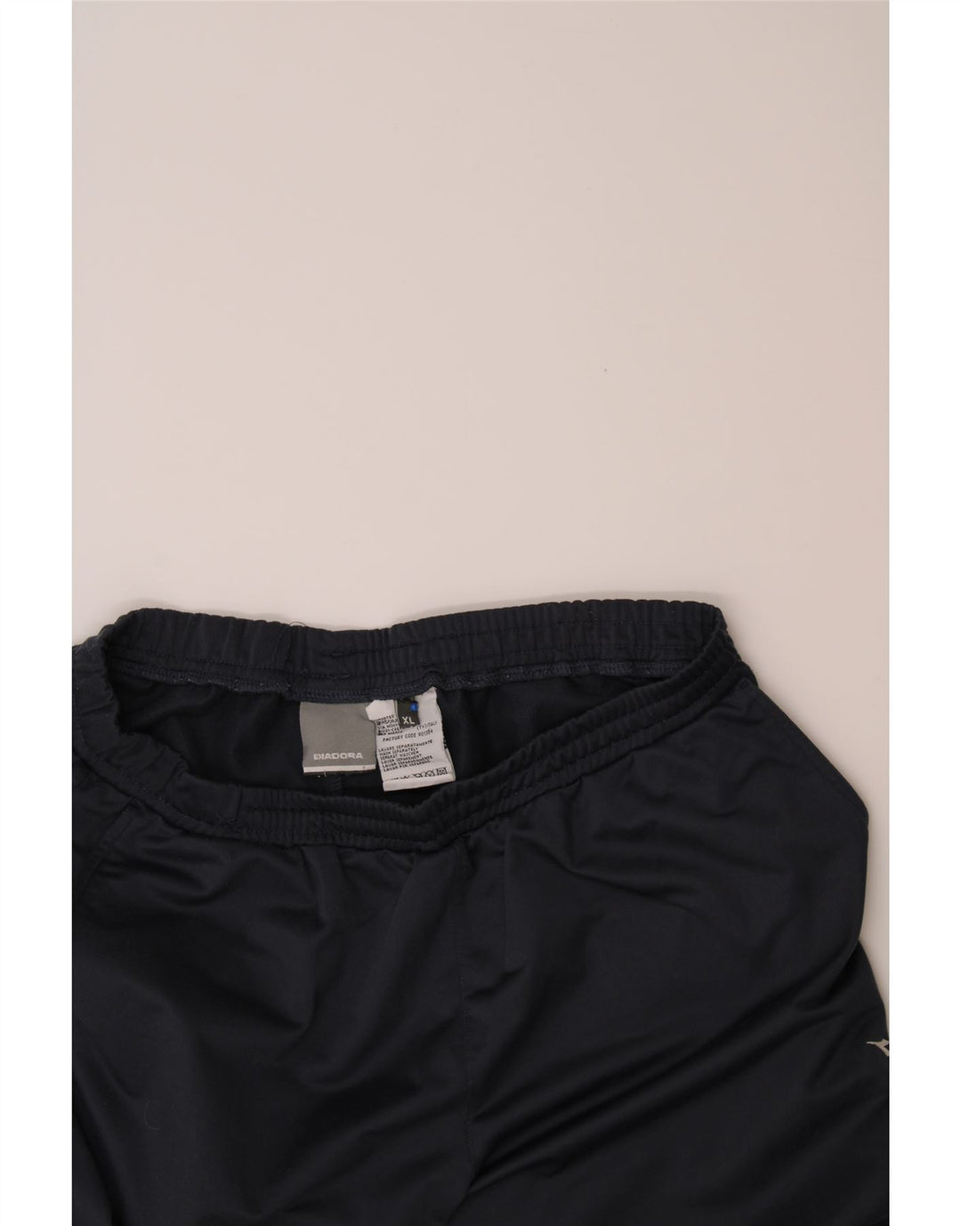 DIADORA Mens Tracksuit Trousers XL Navy Blue Polyester Vintage Diadora and Second-Hand Diadora from Messina Hembry 