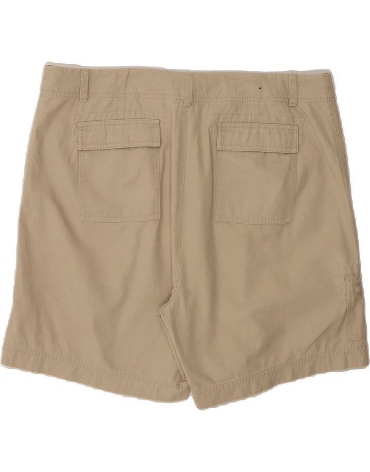 EDDIE BAUER Womens Cargo Shorts US 18 2XL W38  Beige Cotton Vintage Eddie Bauer and Second-Hand Eddie Bauer from Messina Hembry 
