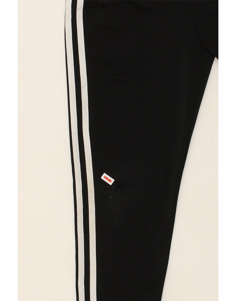 ADIDAS Boys Tracksuit Trousers Joggers 9-10 Years Black Polyester | Vintage Adidas | Thrift | Second-Hand Adidas | Used Clothing | Messina Hembry 