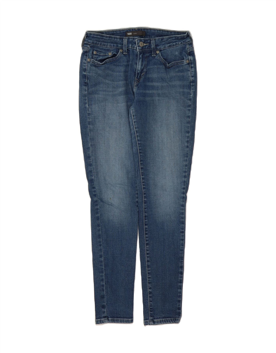 LEVI'S Womens Legging Skinny Jeans W29 L29 Blue Cotton Vintage Levi's and Second-Hand Levi's from Messina Hembry 