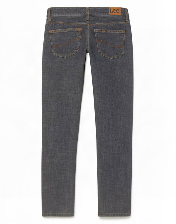 Lee Womens Norma Slim Jeans W27 L27 Blue Cotton