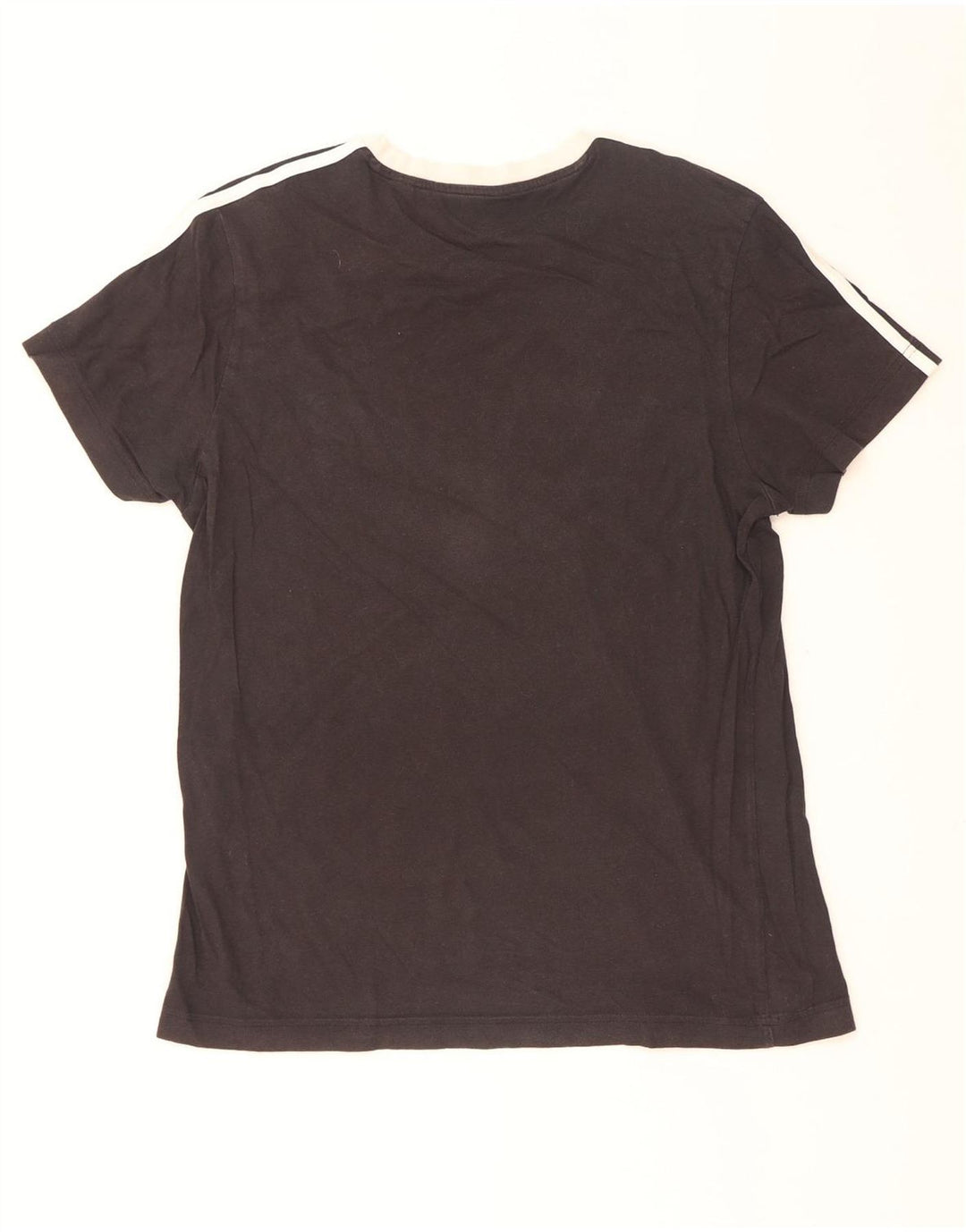 Adidas Womens T-Shirt Top UK 8/10 Small Black
