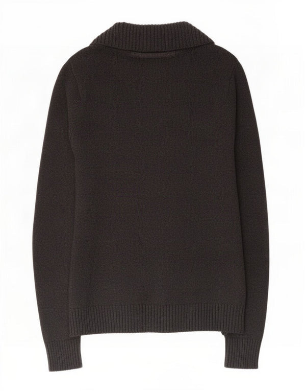Jack & Jones Mens Cardigan Sweater Small Grey Cotton