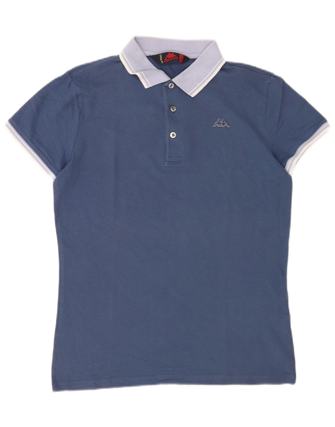 Kappa Mens Polo Shirt Small Blue Colourblock