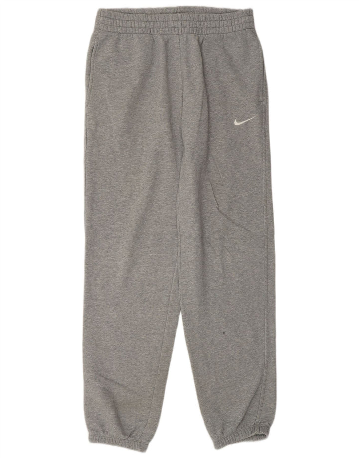 Nike Mens Tracksuit Trousers Joggers Medium Grey Flecked Cotton
