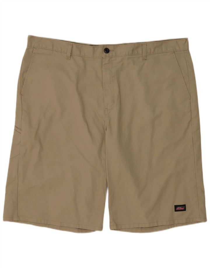 DICKIES Mens Cargo Shorts W42 2XL Beige