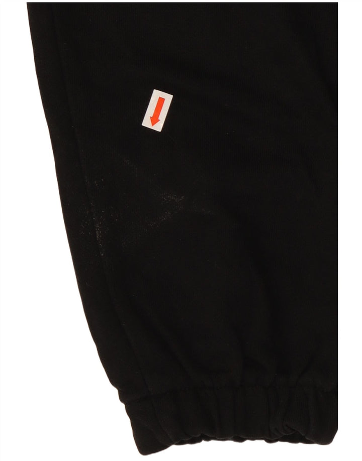 Zara Mens Capri Cargo Tracksuit Trousers Joggers Medium Black