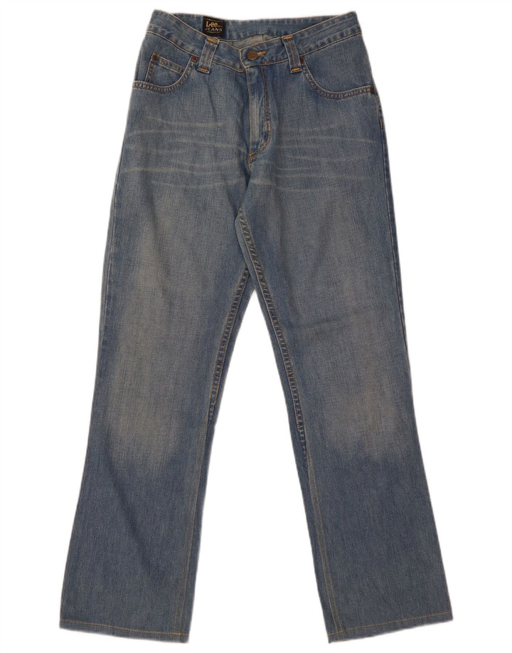 Lee Womens Felton Flared Jeans W31 L33 Blue Cotton