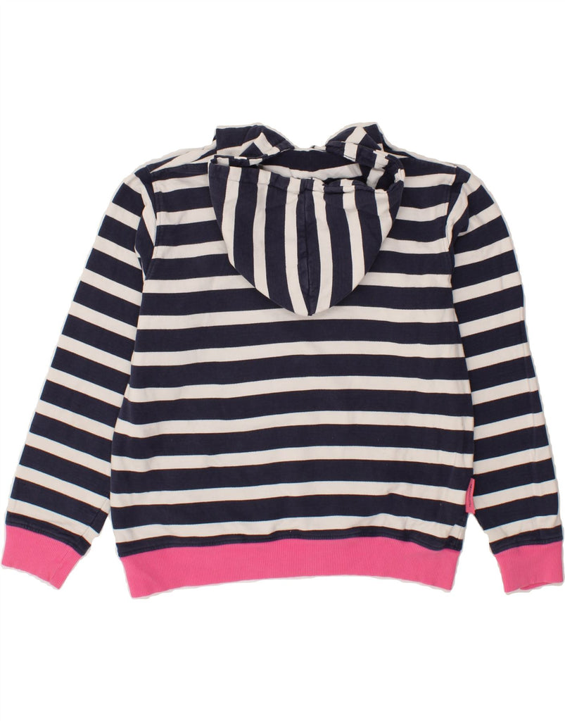 MOUNTAIN WAREHOUSE Girls Hoodie Jumper 12-13 Years Navy Blue Striped Vintage Mountain Warehouse and Second-Hand Mountain Warehouse from Messina Hembry 