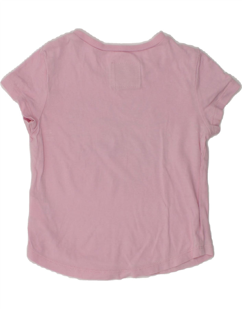LEVI'S Girls Graphic T-Shirt Top 2-3 Years Pink Cotton | Vintage Levi's | Thrift | Second-Hand Levi's | Used Clothing | Messina Hembry 