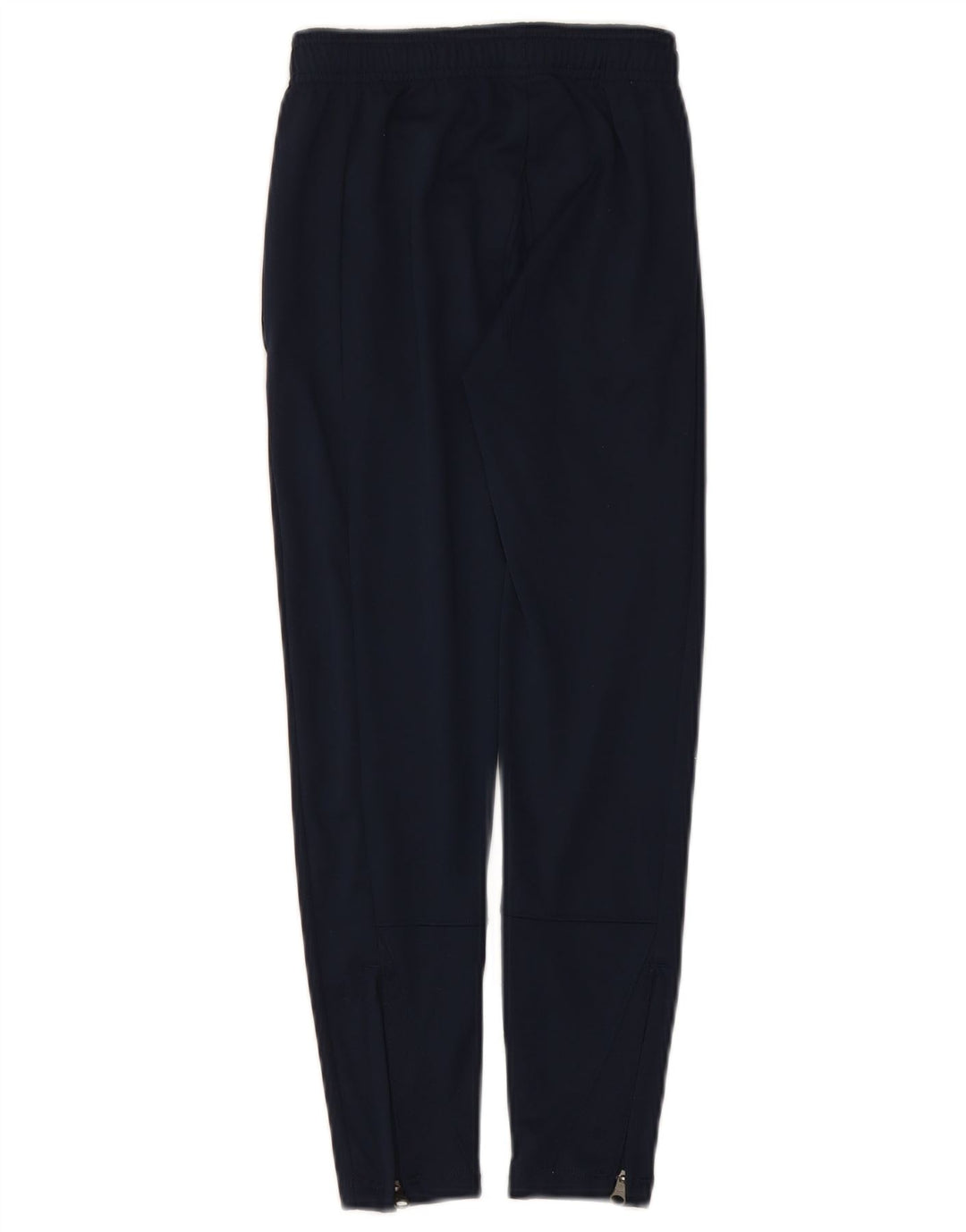 NIKE Girls Tracksuit Trousers 8-9 Years Small Navy Blue