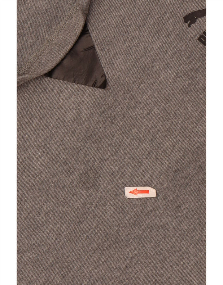 Puma Mens Graphic Sweatshirt Jumper XL Grey Cotton