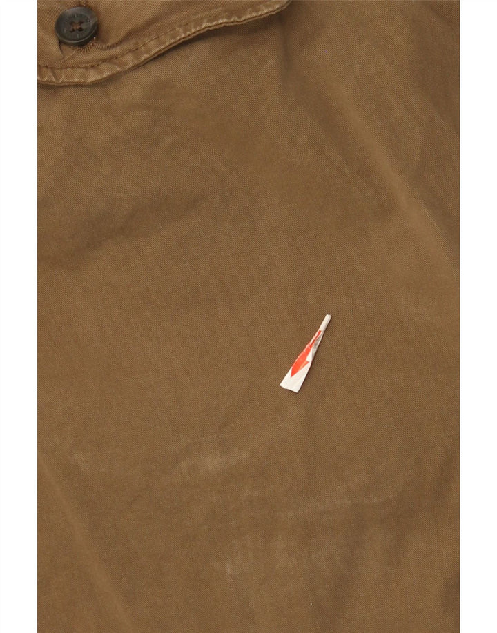 Timberland Mens Cargo Shorts W36 Large Brown Cotton