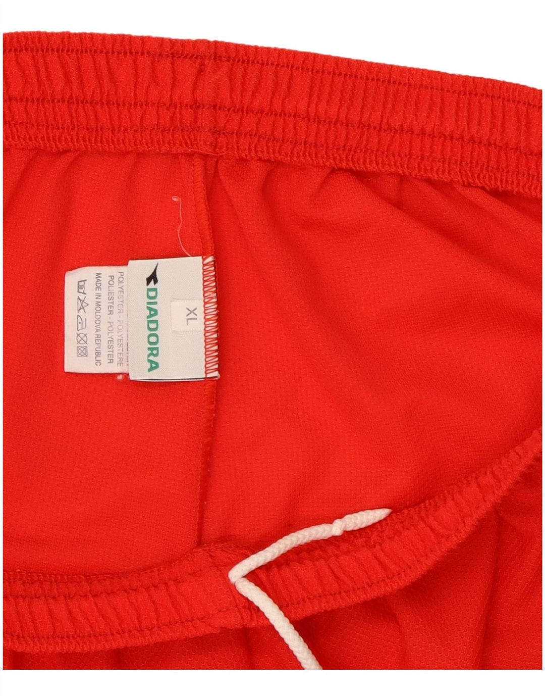 Diadora Mens Sport Shorts XL  Red Polyester