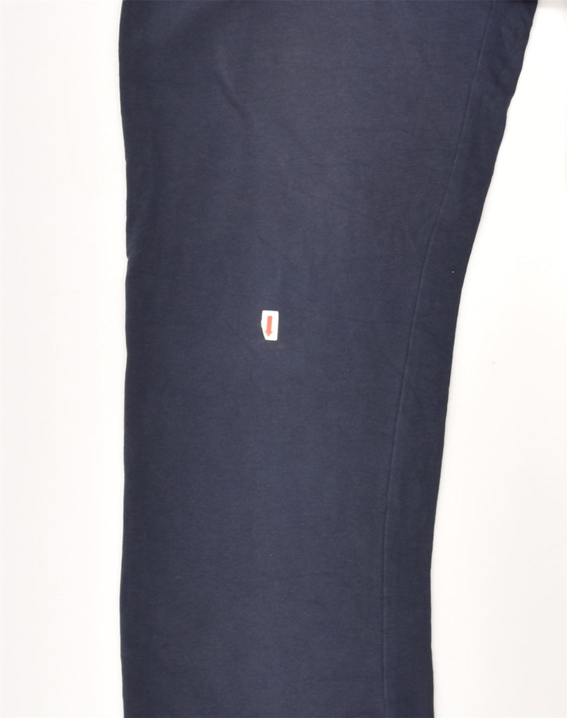 ELLESSE Mens Tracksuit Trousers Medium Navy Blue Cotton | Vintage Ellesse | Thrift | Second-Hand Ellesse | Used Clothing | Messina Hembry 