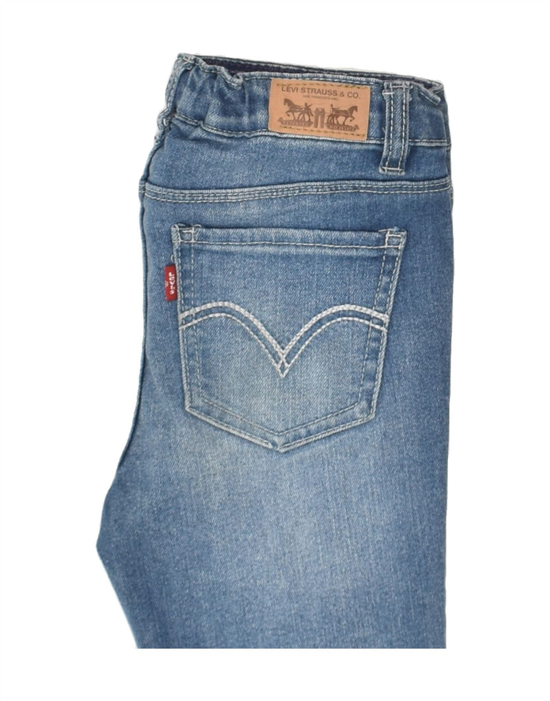 LEVI'S Girls Skinny Jeans 10-11 Years W24 L25 Blue | Vintage Levi's | Thrift | Second-Hand Levi's | Used Clothing | Messina Hembry 