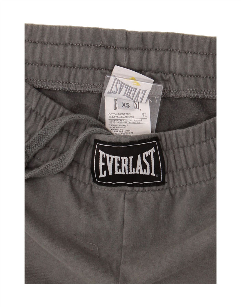 EVERLAST Womens Tracksuit Trousers Joggers UK 6 XS Grey Cotton Vintage Everlast and Second-Hand Everlast from Messina Hembry 