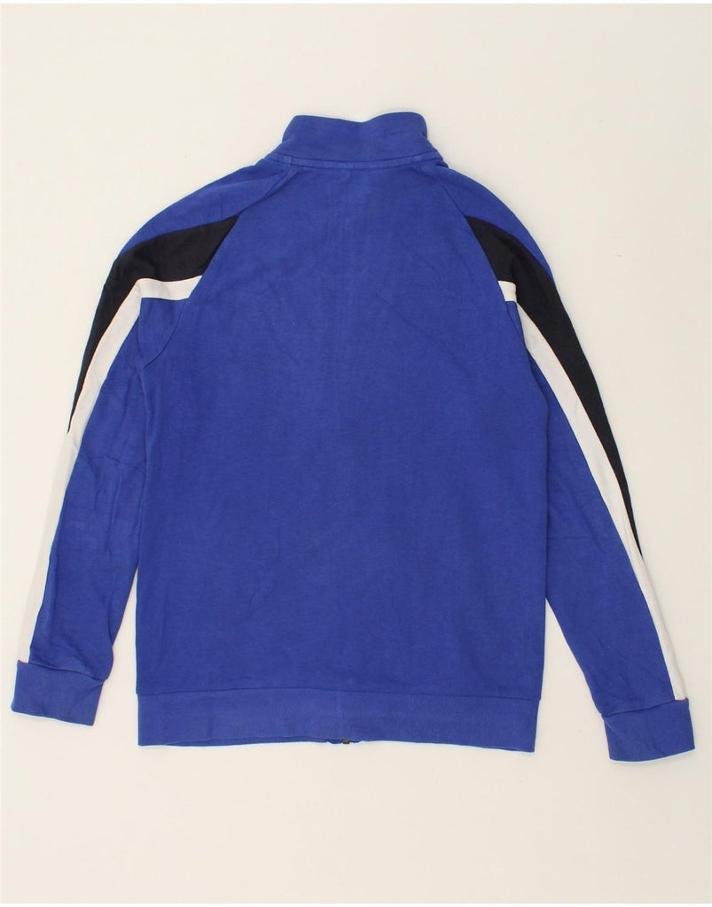 ADIDAS Boys Graphic Tracksuit Top Jacket 13-14 Years Blue Colourblock | Vintage Adidas | Thrift | Second-Hand Adidas | Used Clothing | Messina Hembry 