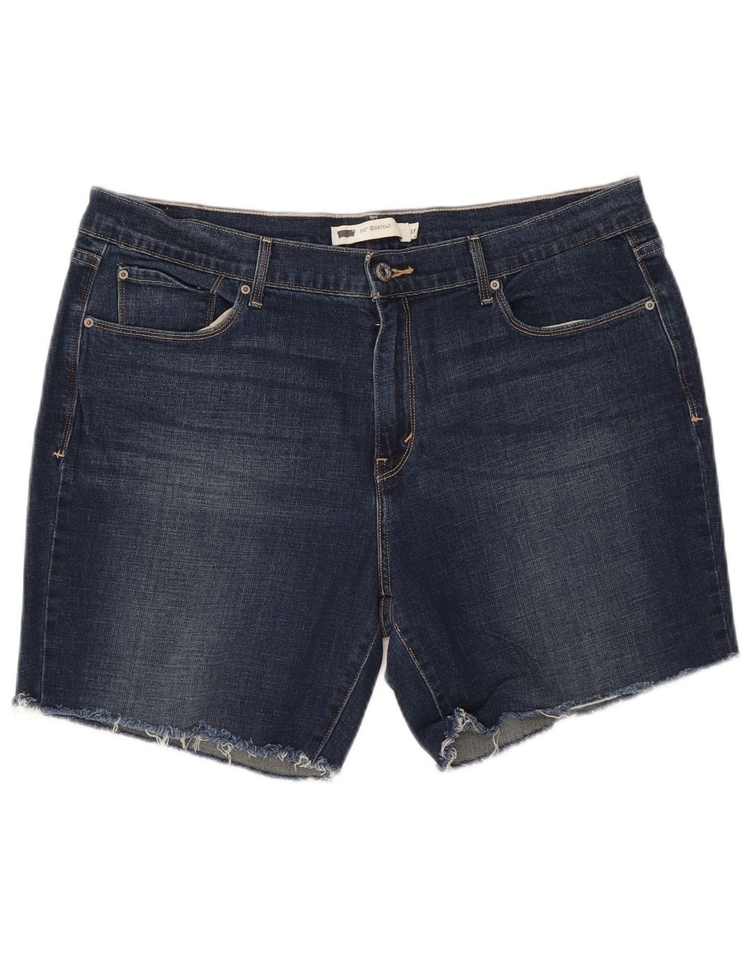 LEVI'S Womens 515 Denim Shorts W33 Large  Blue Cotton