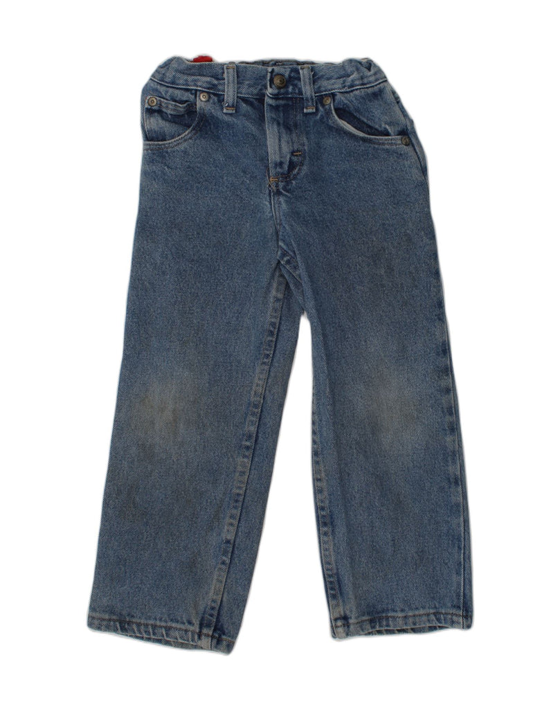 WRANGLER Girls Regular Straight Jeans 4-5 Years W20 L18 Blue Cotton | Vintage Wrangler | Thrift | Second-Hand Wrangler | Used Clothing | Messina Hembry 