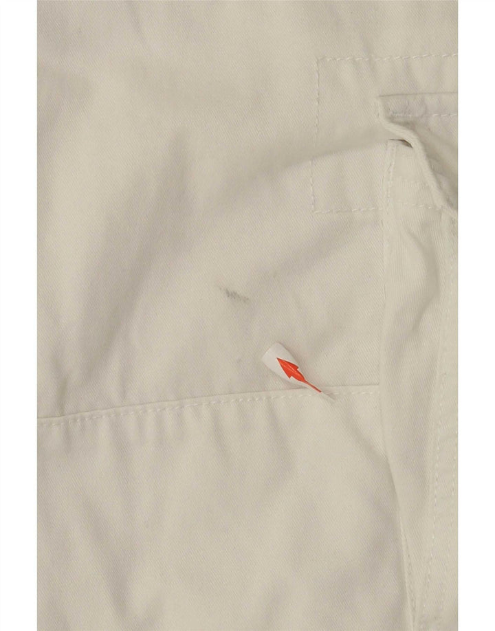 Vintage Mens Cargo Shorts XL W38  White