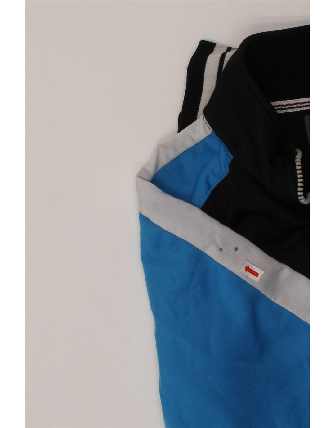 CONVERSE Boys Tracksuit Top Jacket 10-11 Years Medium Black Colourblock