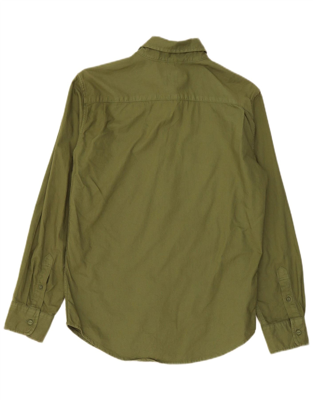 Levi's Mens Standard Fit Shirt Small Khaki Cotton
