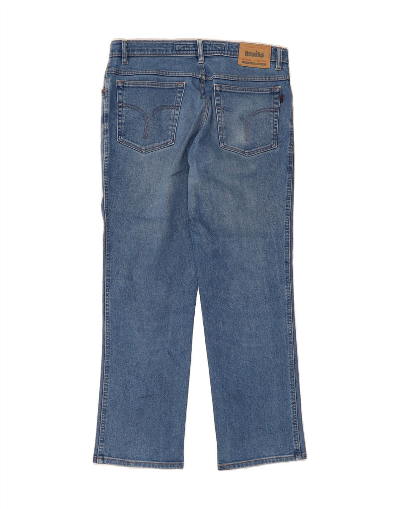 REVILS Mens Straight Jeans W36 L30 Blue Cotton Vintage Revils and Second-Hand Revils from Messina Hembry 