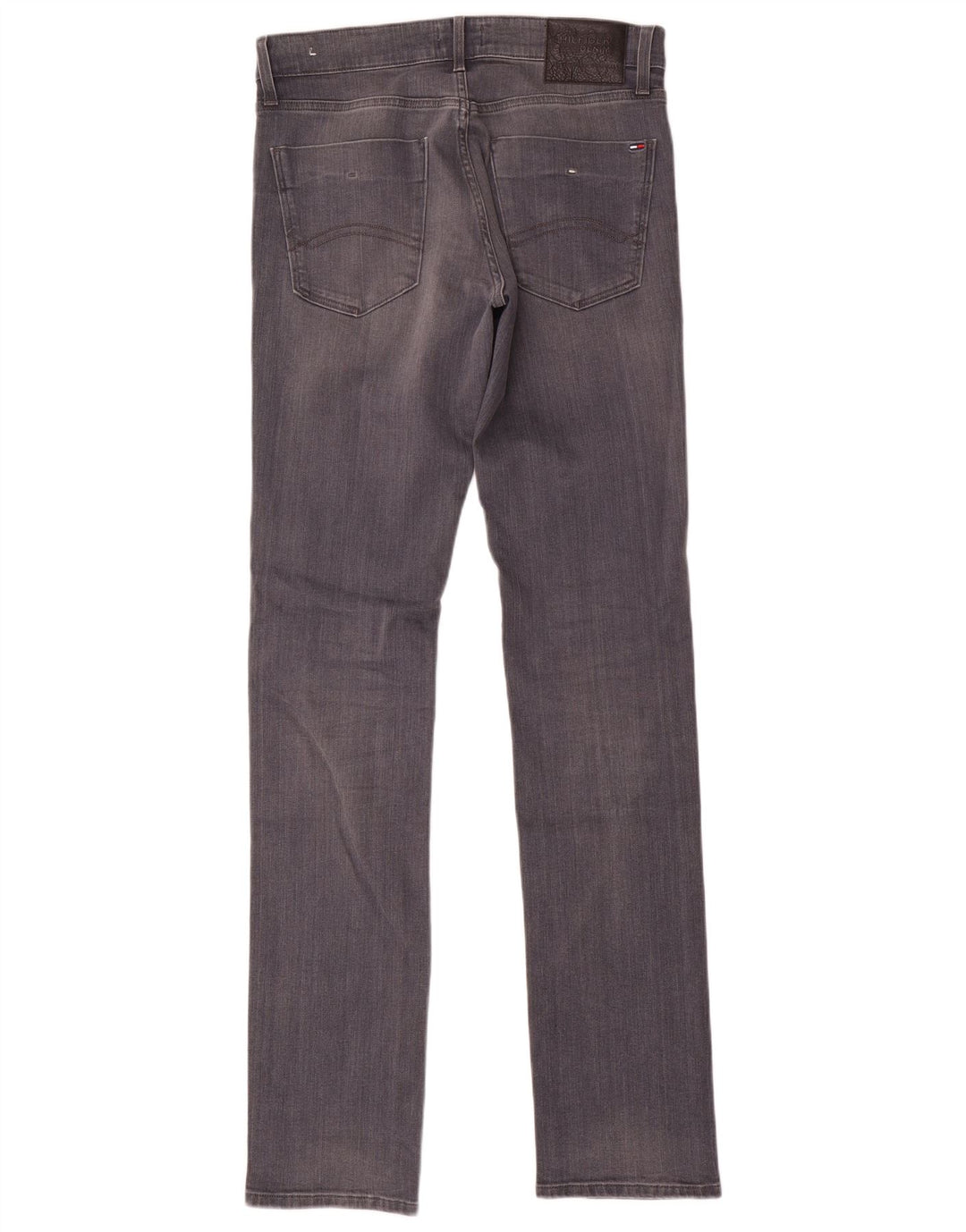 Tommy Hilfiger Womens Scanton Slim Jeans W32 L36 Grey Cotton