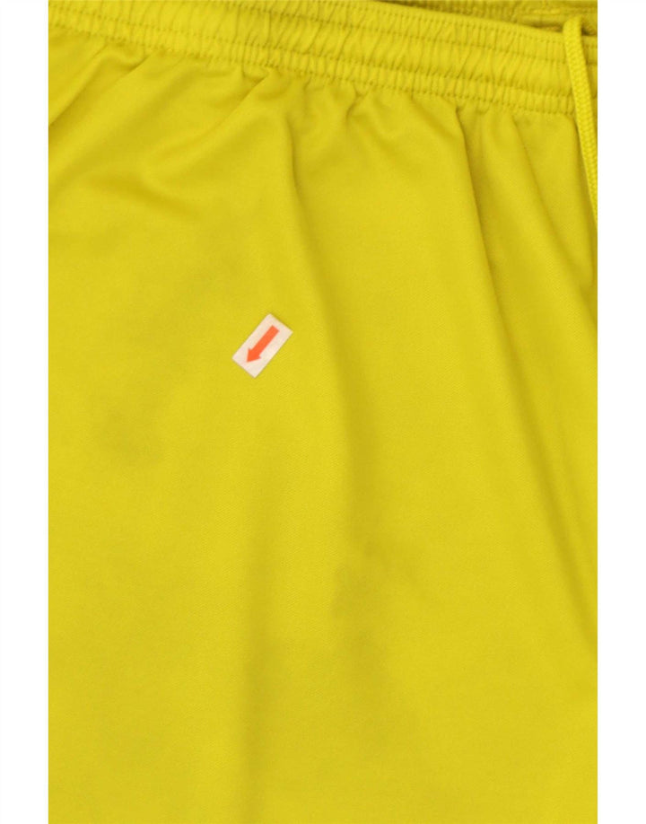 Adidas Mens Aeroready Sport Shorts 2XL Yellow Polyester