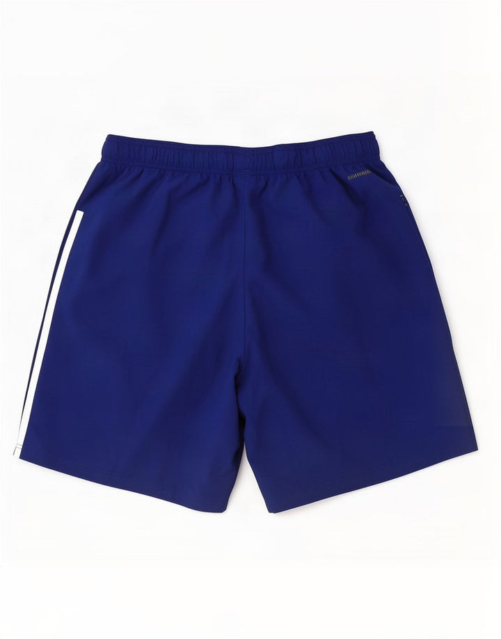 Adidas Mens Aeroready Sport Shorts Large Blue Polyester