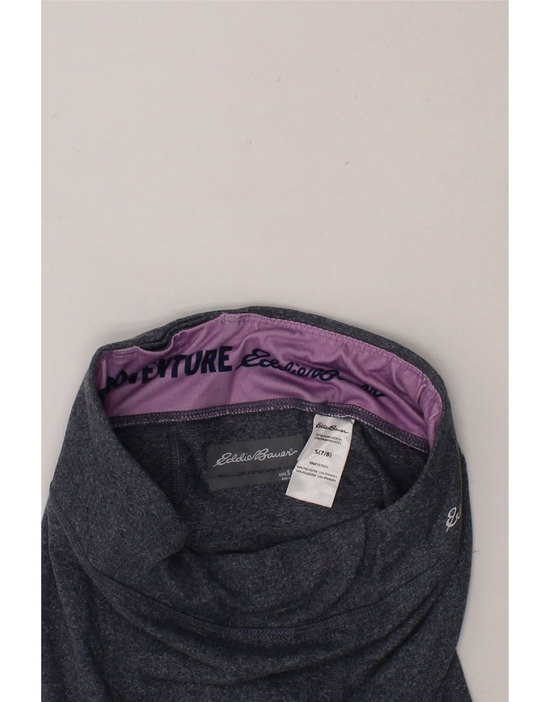 EDDIE BAUER Girls Sport Shorts 7-8 Years Small  Navy Blue Polyester Vintage Eddie Bauer and Second-Hand Eddie Bauer from Messina Hembry 