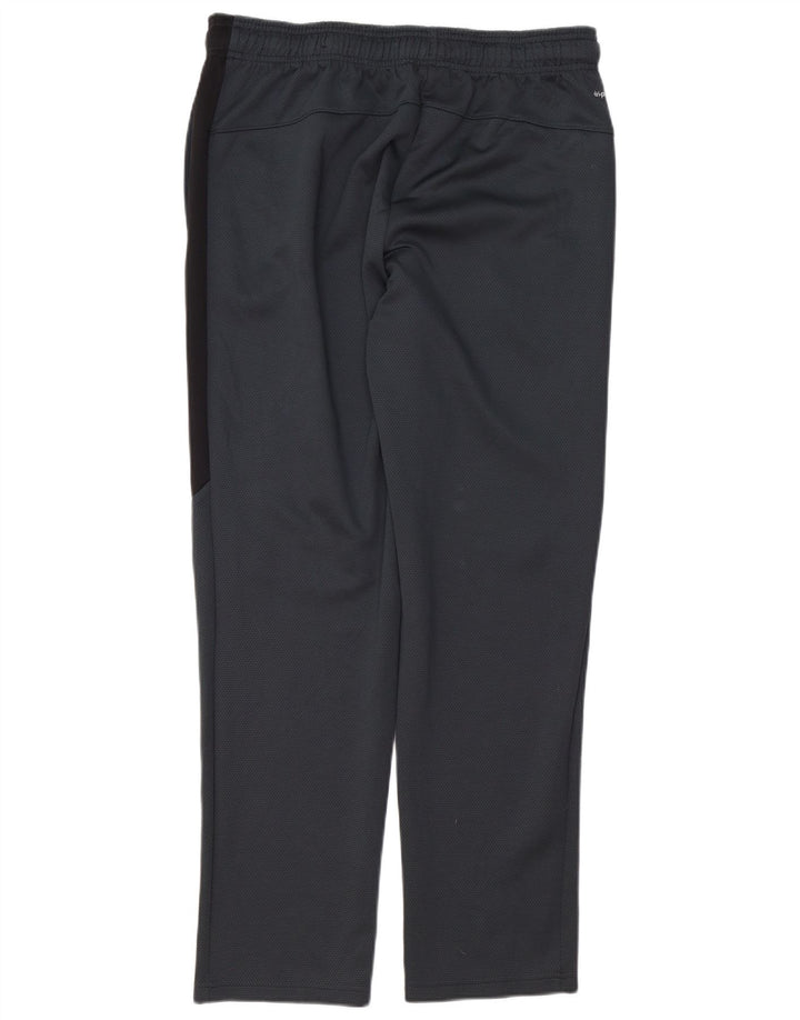 RUSSELL ATHLETIC Mens Tracksuit Trousers Large  Grey Colourblock Polyester