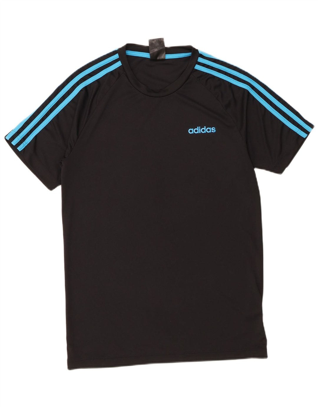Adidas Mens Climalite T-Shirt Top Small Black Polyester