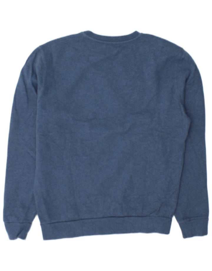 North Sails Mens Graphic Sweatshirt Jumper Large Blue Cotton