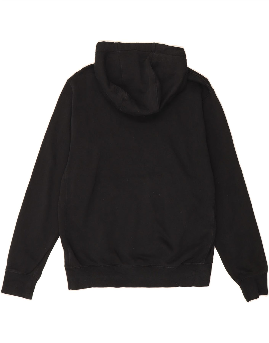NIKE Mens Hoodie Jumper Medium Black Cotton Vintage Nike and Second-Hand Nike from Messina Hembry 
