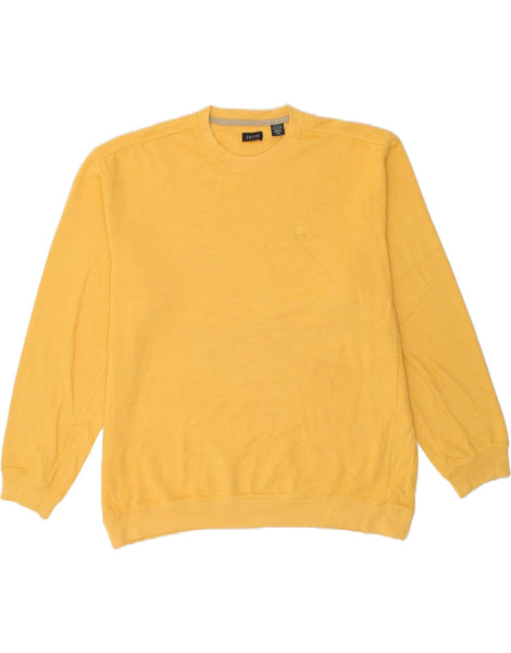 トップス YOKE INTARSIA CREWNECK SWEATER YELLOW YOKE INTARSIA CREWNECK SWEATER YELLOW