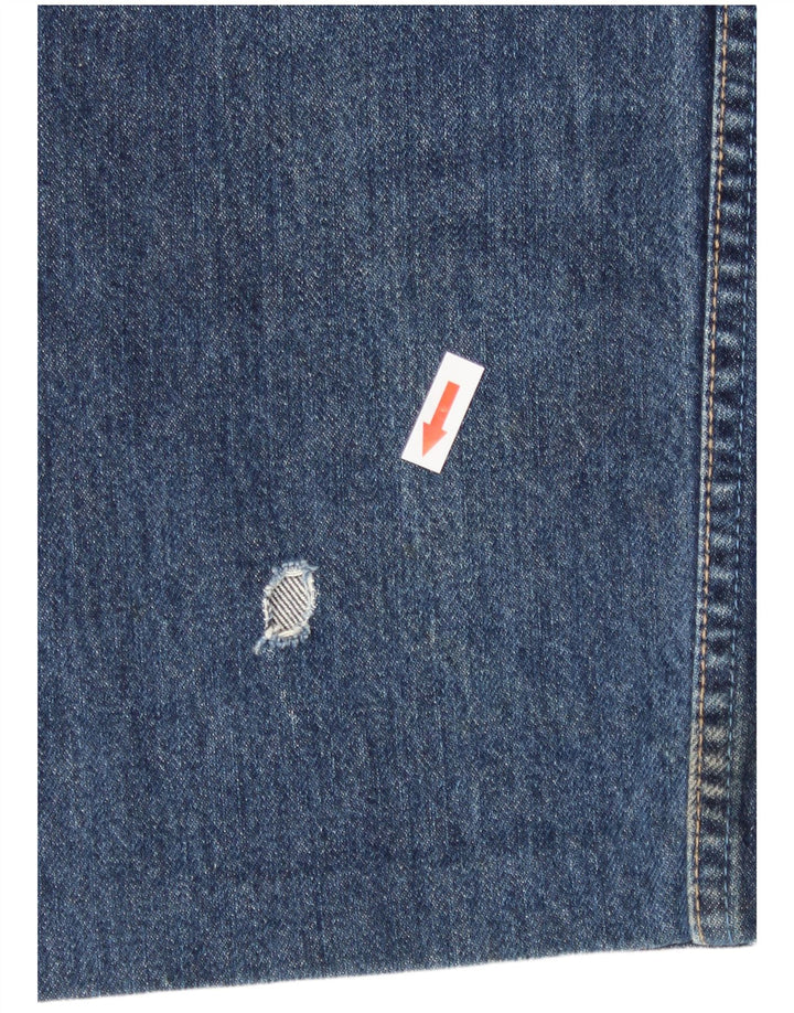 Levi's Mens 521 Straight Jeans W33 L29 Blue Cotton