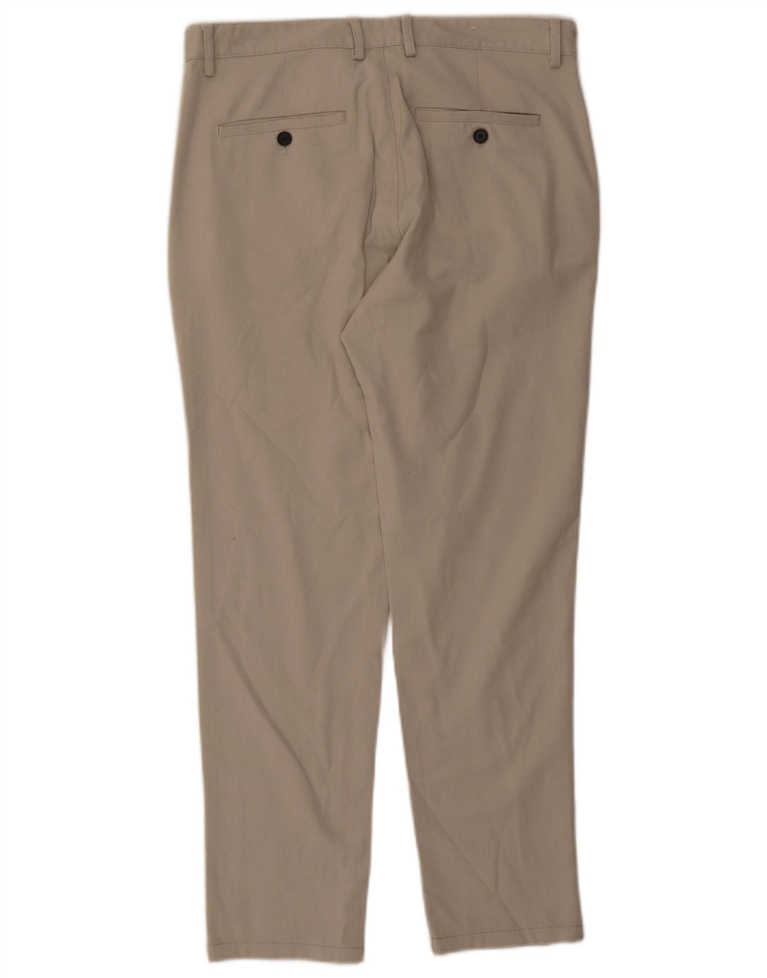 ZARA Womens Slim Chino Trousers EU 40 Medium W31 L38 Beige
