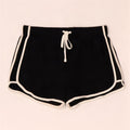 Topshop Womens Sport Shorts UK 10 Small Black Polyester