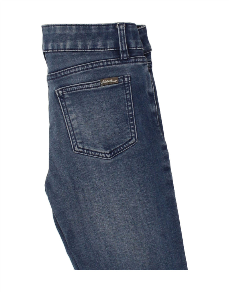 EDDIE BAUER Girls Skinny Jeans 9-10 Years W26 L24 Blue Viscose Vintage Eddie Bauer and Second-Hand Eddie Bauer from Messina Hembry 