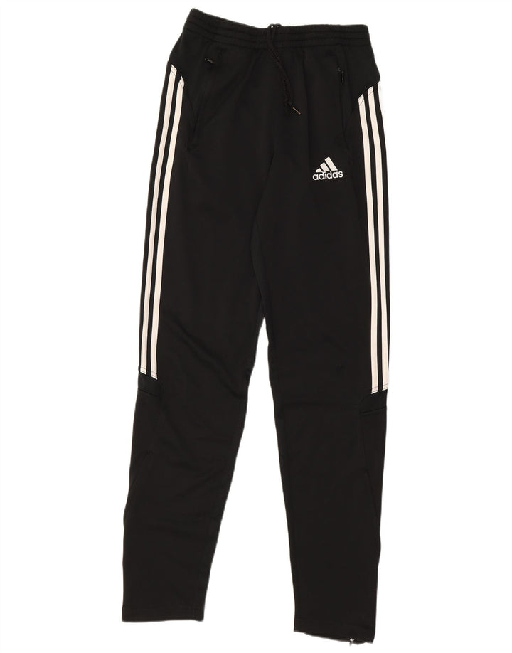 Adidas Mens Tracksuit Trousers UK 38/40 Medium Black Polyester