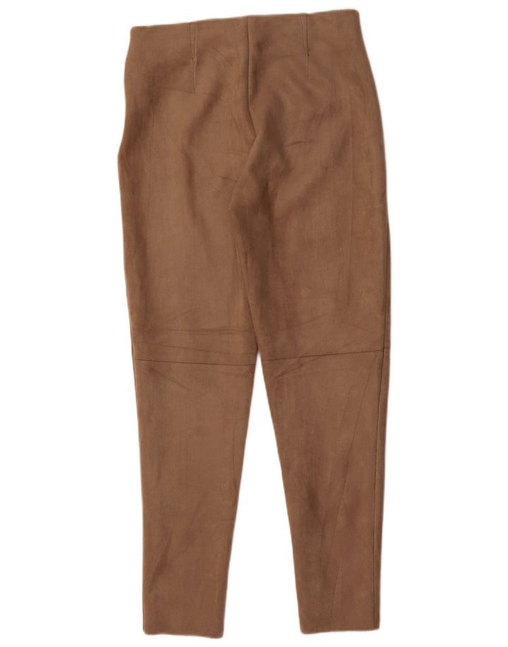Zara Womens Skinny Trousers Medium W28 L28 Brown