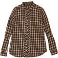 EDDIE BAUER Womens Flannel Shirt UK 14 Medium Multicoloured Check Vintage Eddie Bauer and Second-Hand Eddie Bauer from Messina Hembry 
