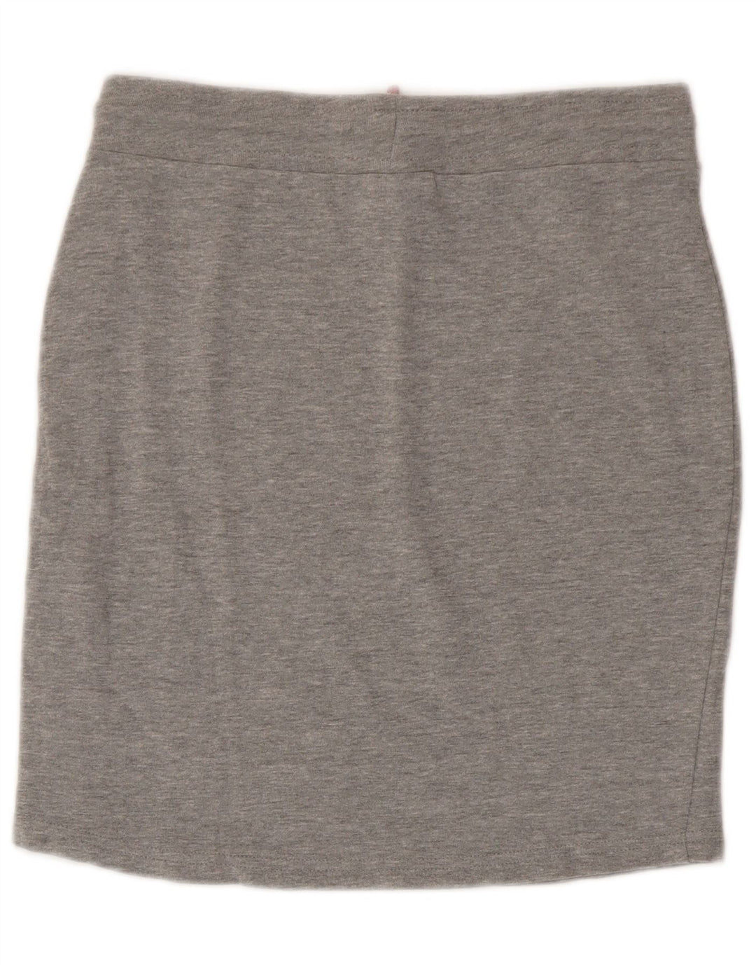 Kangaroos Womens Skirt UK 10 Small  Grey Flecked Cotton