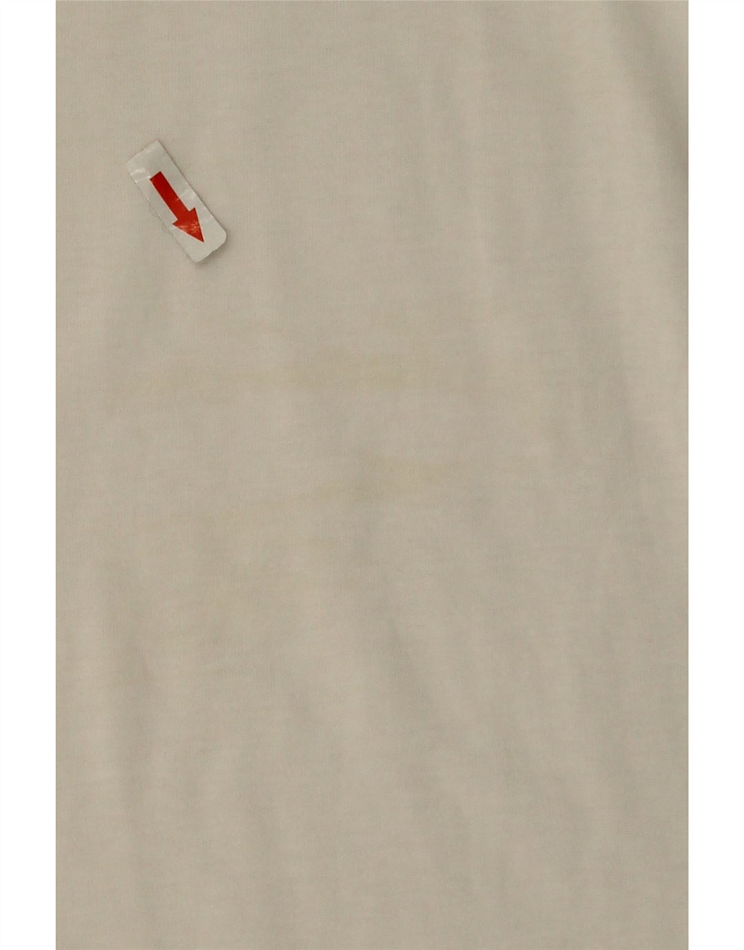 Escada Mens Graphic T-Shirt Top Medium White Cotton
