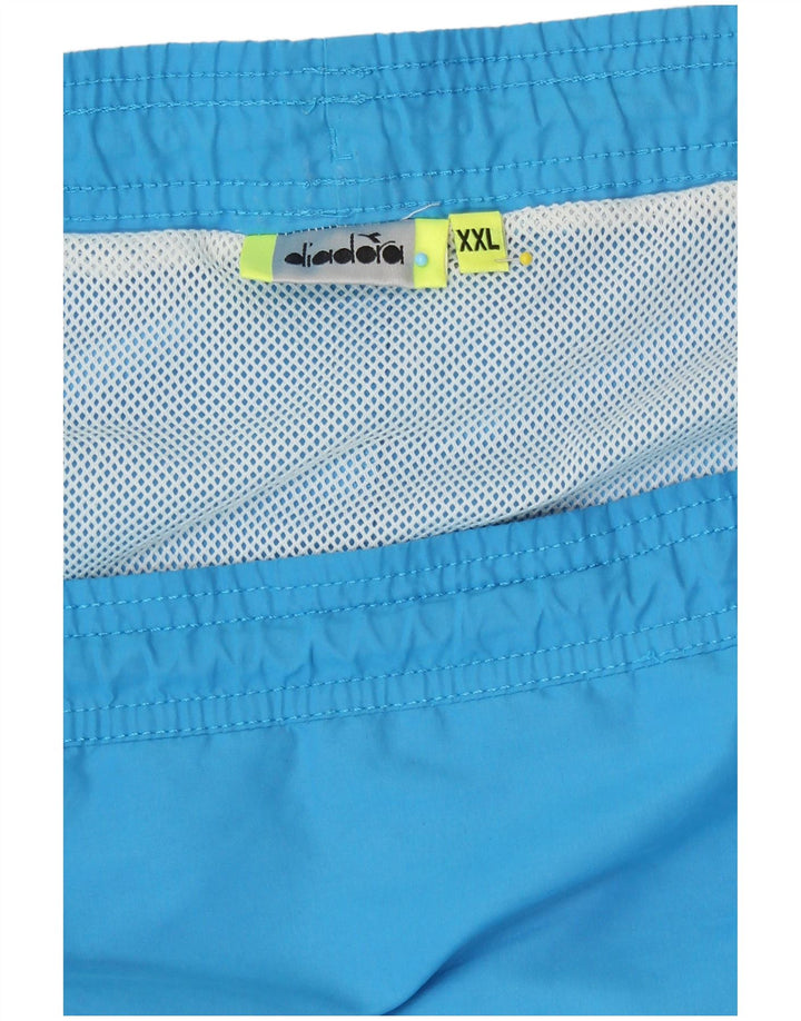 Diadora Mens Swimming Shorts 2XL  Blue Colourblock Polyester