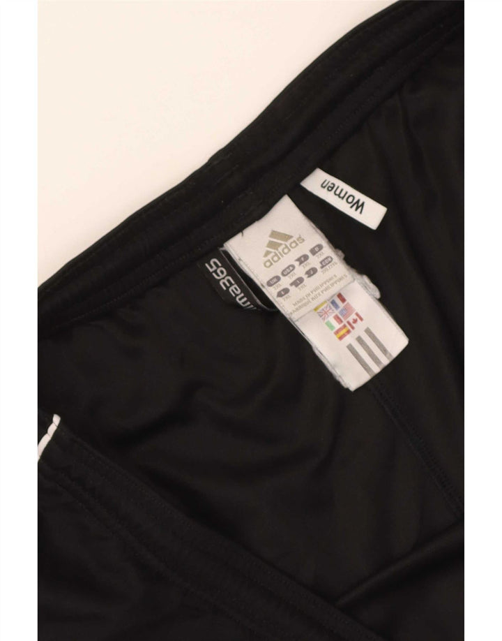 Adidas Womens Climalite Sport Shorts UK 20 2XL Black Polyester